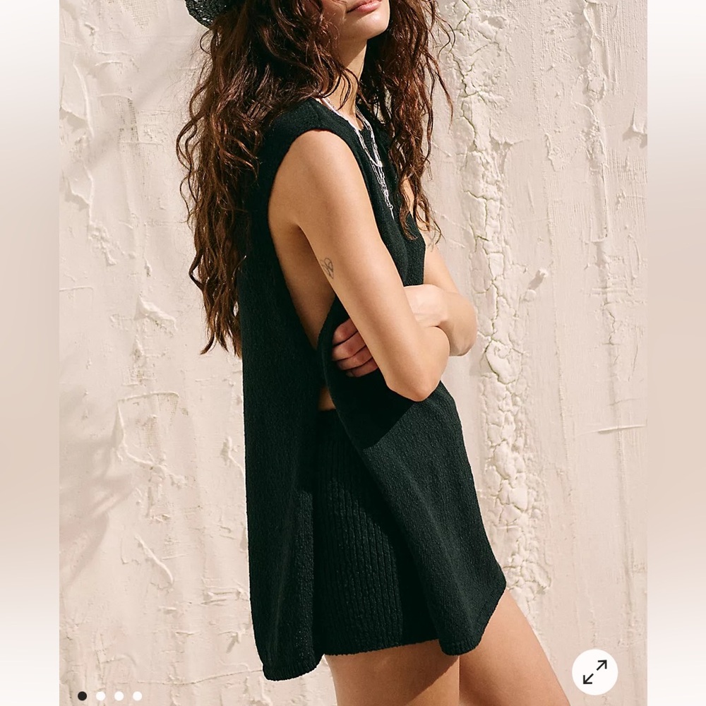 NWT Free People Miranda Sweater Set Black